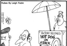Hot dog vendor busted for selling illegally, cites his Constitutional rights