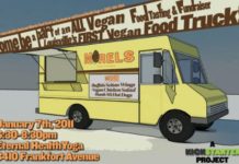 Food Tasting Fundraiser on Jan. 7th for the Morels Vegan Food Truck