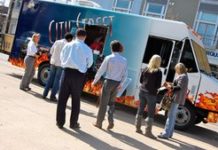 Dallas: City Street Grille Food Truck visits Design District