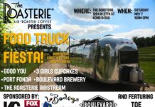 Kansas City, Mo: Food Truck Fiesta at The Roasterie, May 7th