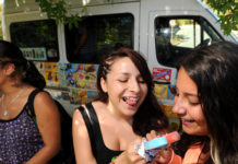 School Cafeteria’s Fruits & Vegetables Vie With Food Trucks’ Sweet & Salty Treats