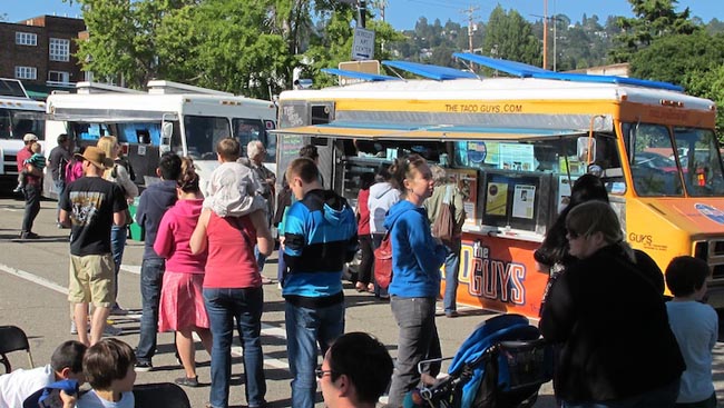Berkeley Food Truck Gathering