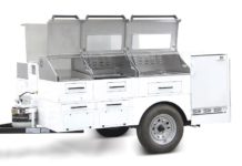 Gourmet Food Trailer Offers Layout Options for Components to Meet Different Cooking Needs.