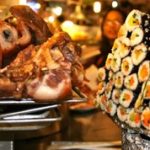 korea-stacks of Mayak Gimbap