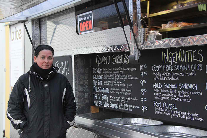 Bite food truck owner Joscelyn Harris has offered a dining staple for locals for many years, but is no longer the only one.
