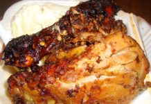 New York, NYC: Street Eats – Jerk Chicken Platter from Veronica’s Kitchen