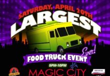 Miami, FL: Largest Food Truck Event Ever on Saturday April 20th at Magic City Casino