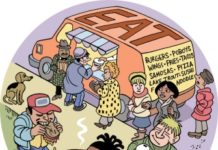 Baltimore, MD: Food Trucks – GrrChe, Gypsy Queen Cafe, Kommie Pig, Souper Freak, and more.