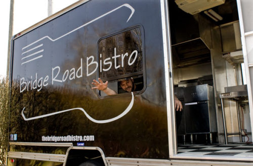 Chris Dorst Bistro Black Truck Manager Brandon Aubrey said the food truck will serve "eclectic" food six days a week throughout Charleston. A phone application that Bridge Road Bistro created will show the location of the food truck at any given time