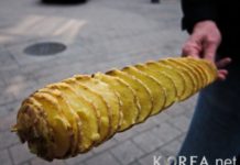 Seoul, KR: Korean Street Food – The Tornado Potato