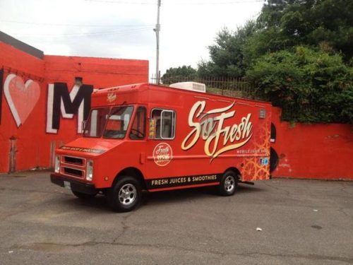 The So Fresh Mobile Juice bar will be serving up cold drinks across Memphis soon. Chris Gray 