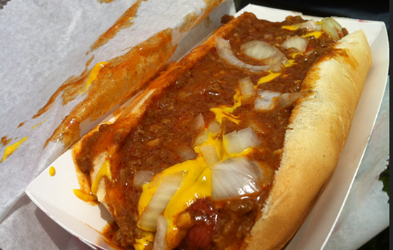 The Coney from the Detroit Coney Food Truck.