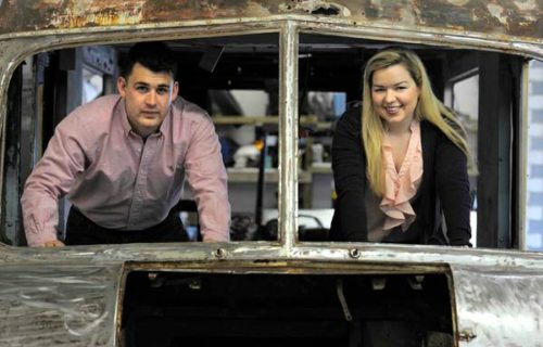 James and Stephanie Jarrell (above) have launched Rolling Restaurants with business partner Steve Brown. They specialize in custom-fabricated food trucks for all types of customers. / Photos by Reza Marvashti