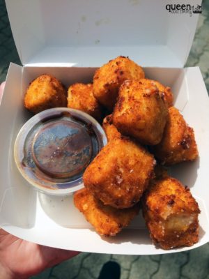 Fried mac and cheese