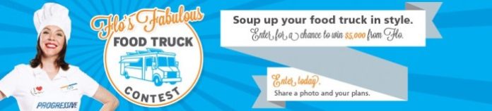 Progressive Insurance has launched its 2nd annual “Flo’s Fabulous Food Truck Contest” at the National Restaurant Association Show today.