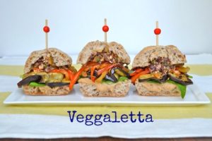 Photo courtesy Ripe Cuisine An example of Hoban's approachable vegan food, the veggaleta.