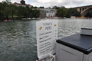 Nauti Foods sells ice cream sandwiches, hot dogs, chips, candy and locally made products. (WTOP/Rachel Nania)