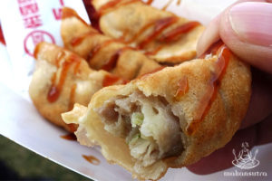 The pot stickers or gyoza was also a hit on that day at the races. 