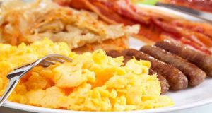 The yummy eggy platter: EGGjactly, photo by Little Black Book Delhi
