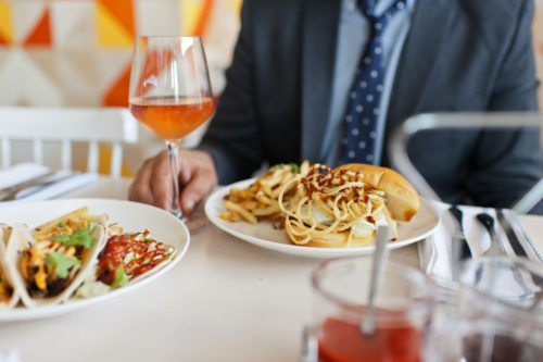 Dishes at The Peached Tortilla (Credit: Inked Fingers)
