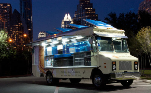 The Peached Tortilla food truck (Credit: Megan Heller)