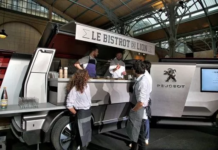 National News: Fold-Out Food Trucks – Le Bistrot du Lion is an Ingenious Foodtruck Concept By Peugeot Design