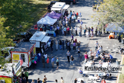 Food Truck Friday at the Herald-Leader, Friday October 11, 2013. Photo by Ron Garrison | Staff HERALD-LEADER