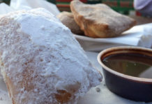 Los Angeles, CA: There’s a beignet food truck serving hot beignets and chicory coffee. Find it.