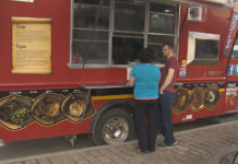 Winnipeg, CAN: Food trucks sell out day one at The Forks in Winnipeg