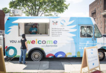 Toronto, CAN: Aboriginal food truck hits the streets for Pan Am Games