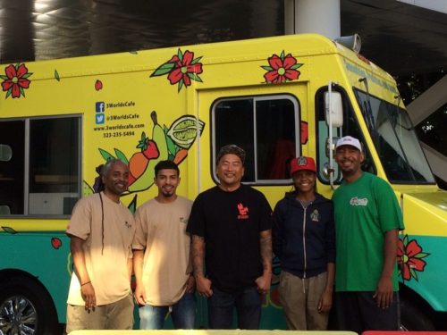The 3 Worlds Cafe truck