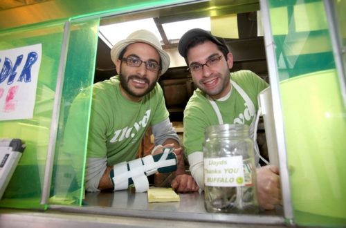 Owners Peter Cimino, left, and Chris Dorsaneo of Lloyd Taco have revolutionized the Buffalo food scene. (Robert Kirkham/News file photo)