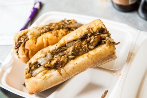 Maria S. Young The jerk chicken cheesesteak from Grubaholics.