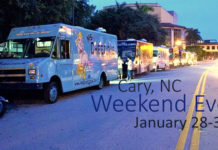 Cary, NC: Weekend – Live Music, Lego Palooza & Food Trucks