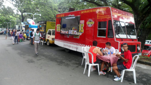 Five to four food trucks will start serving the UP Diliman community. Photo from the Facebook page of the Office of Vice Chancellor for Community Affairs