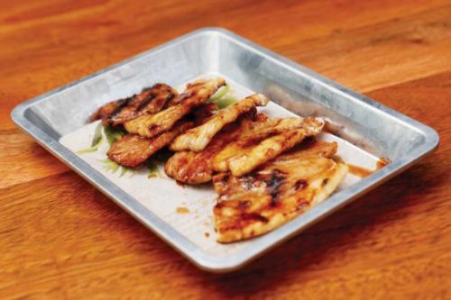 Another treat is the barbecue pork belly.  Daniel Nass