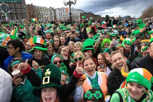 St Patrick's celebrations in Birmingham