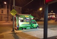 Philadelphia, PA: There’s no fuming about this food truck – it’s electric.