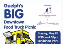 Guelph, CAN: BIG food truck picnic in park