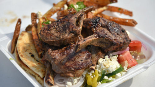 Food Truck Tuesday was held at the Earleigh Heights Volunteer Fire Department in Severna Park on you guess it, Tuesday. Vendors of cup cakes, cheese steaks, waffles, italitan, greek, french cuisine, could all be found in one spot.