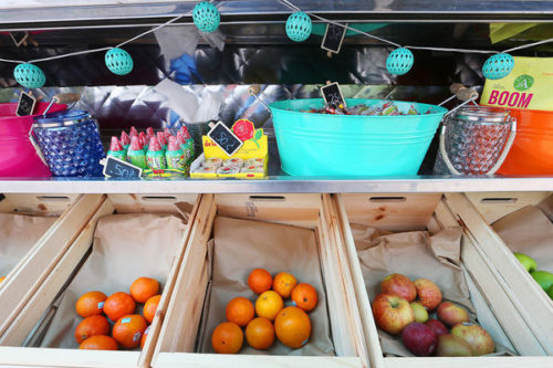 Valentin Atayde of Mercadito Food Truck Fresh fruit is one of the healthy options at Francisco Valentin Salazar Atayde’s Mercadito Food Truck,  which opened in mid-April. J.L. Sousa/Register