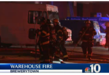 Philadelphia, PA: Philly Warehouse Blaze Leaves Food Trucks Off the Road