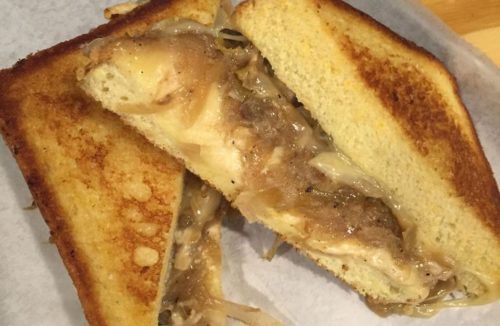 Say Cheese’s French Onion Grilled Cheese
