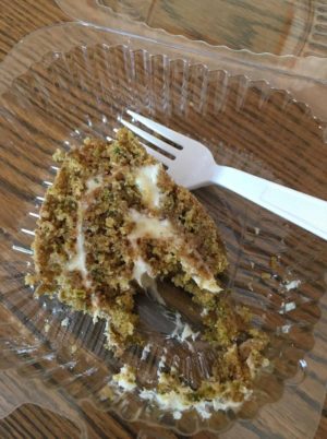 The Asparagus Roll from Two Chicks Baking Co. was reminiscent of zucchini bread and earned the Most Creative Asparagus Dish award. Ty Beaver Tri-City Herald