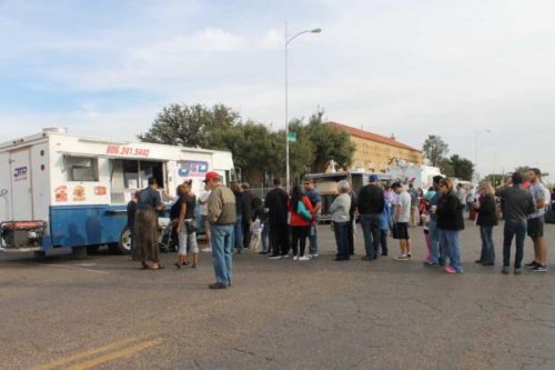 Hundreds of residents sampled a variety  of food during the Lubbock Food Truck Festival last year.