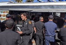 Los Angeles, CA: Food trucks swing into action to help California fire victims