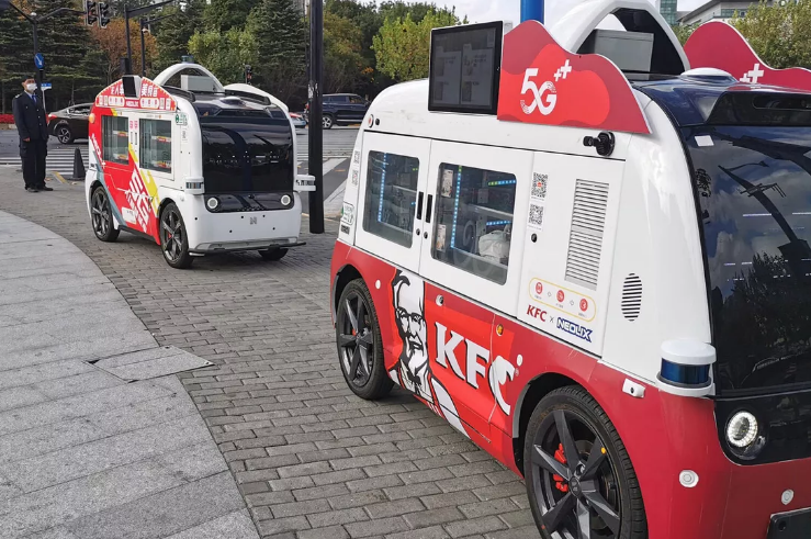 China: KFC rolls out self-driving food trucks in China and it’s sort of wild